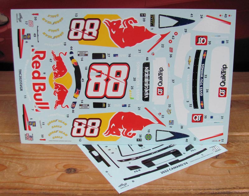#88 Red Bull Shane van Gisbergen 2025 Camaro Powerslide
