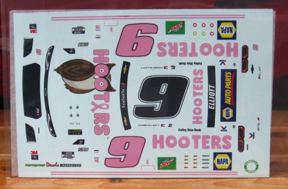 # 9 Hooters Pink Texas 2020 Chase Elliott MPR