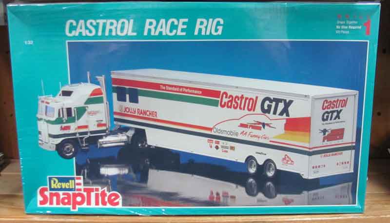 Revell Castrol John Force Race Rig 1/32 Scale Sealed