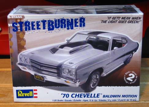 Revell 1970 Chevelle Baldwin Motion Kit Sealed