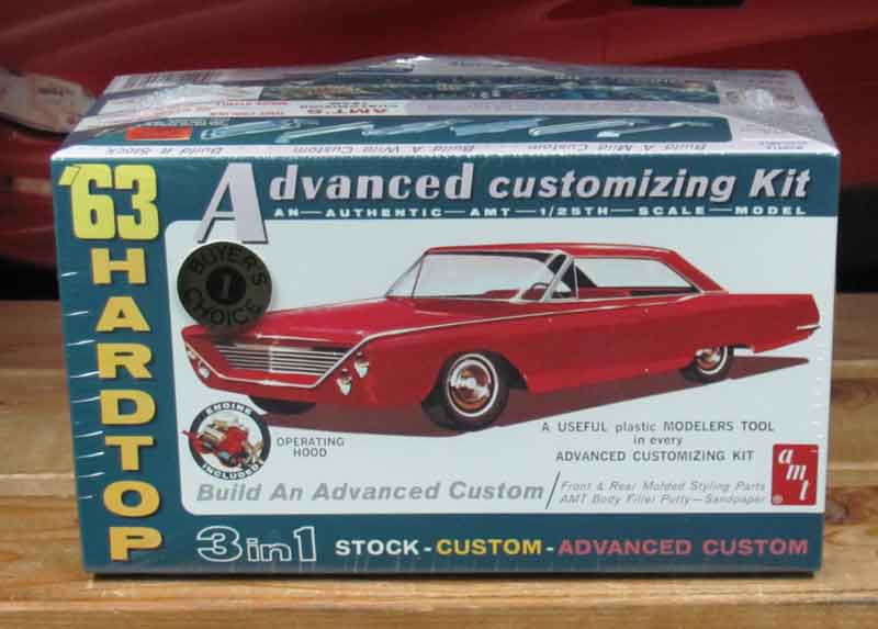 AMT 1963 Ford Galaxie 1995 Issue Kit Sealed