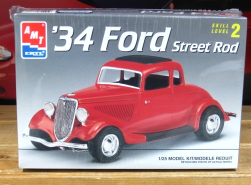 AMT '34 Ford Street Rod 1995 Issue Kit Sealed