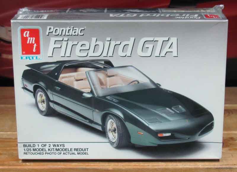 AMT 1991 Pontiac Firebird GTA 1990 Issue Kit Sealed