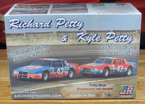 #42/43 Richard/Kyle Petty Combo 1982 Grand Prix Salvino's Kit Sealed
