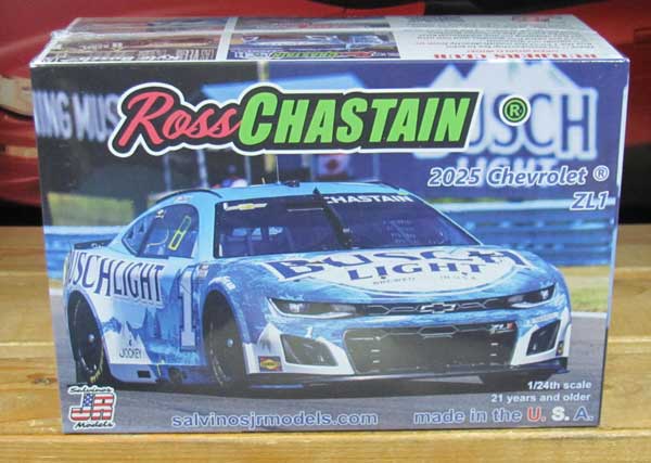 # 1 Busch Light Ross Chastain 2025 Camaro Salvino's Kit Sealed