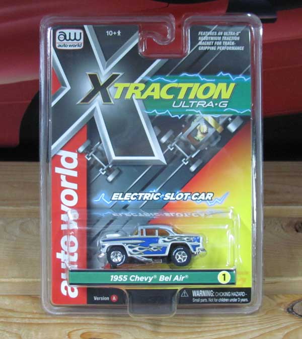 Auto World 1955 Chevy Bel Air X-Traction Greatest Hits #1 Version A