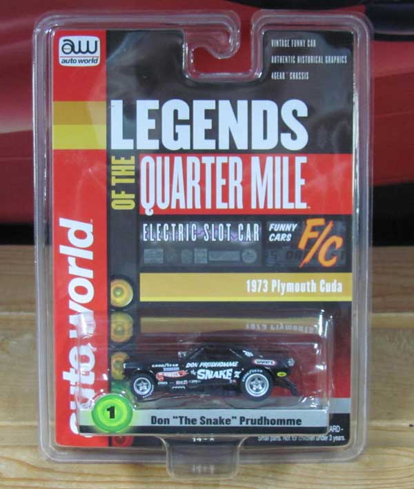 Auto World Don Prudhomme 1973 Barrucuda Funny Car 4-Gear
