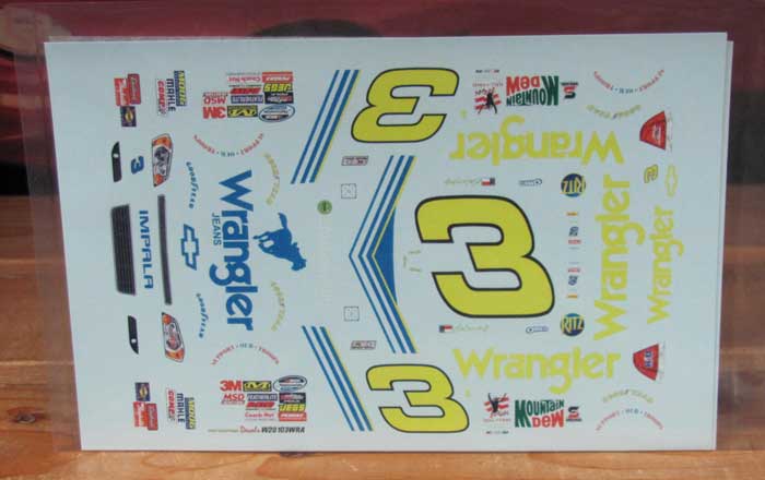 # 3 Wrangler Dale Earnhardt Jr 2010 Nationwide Daytona Winner MPR