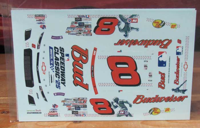 # 8 Bud MLB All Star Dale Earnhardt Jr CARS Late Model Camaro MPR
