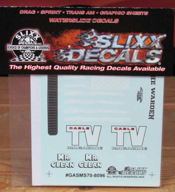 Slixx #8096 Gasser Mini Sheet 70