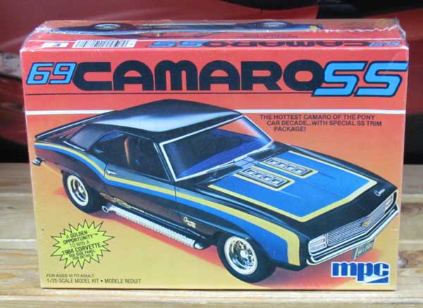 MPC 1969 Camaro SS 1983 Issue Sealed
