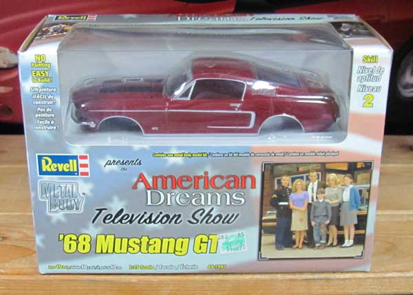 Revell 1968 Mustang GT Pre-Painted Kit Sealed
