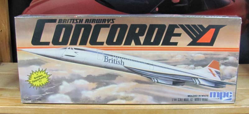 MPC Concorde Original 1982 Issue Kit Sealed