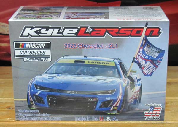 # 5 Kyle Larson 2025 Champion Salvino's JR Models Kit Sealed