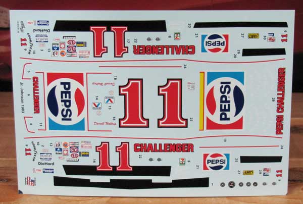 #11 Pepsi Darrell Waltrip 1983 Monte Carlo Powerslide