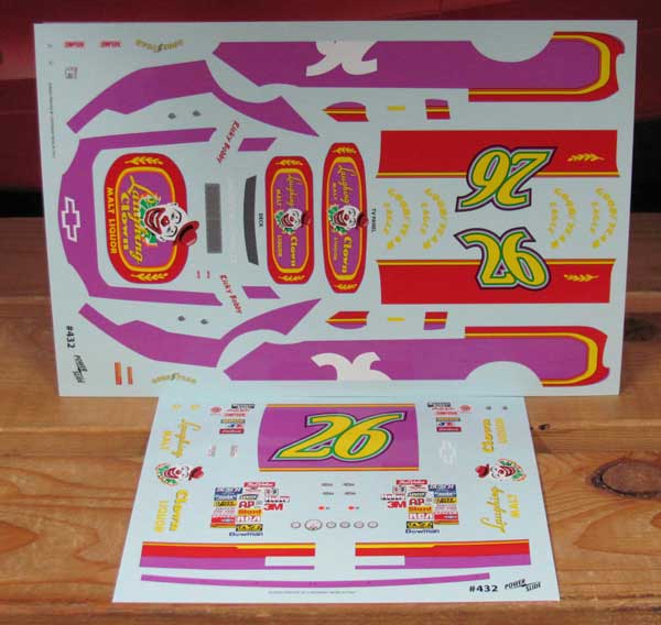 #26 Laughing Clown Monte Carlo Talladega Nights Powerslide #432