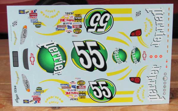 #55 Perrier Monte Carlo Talladega Nights Powerslide #433