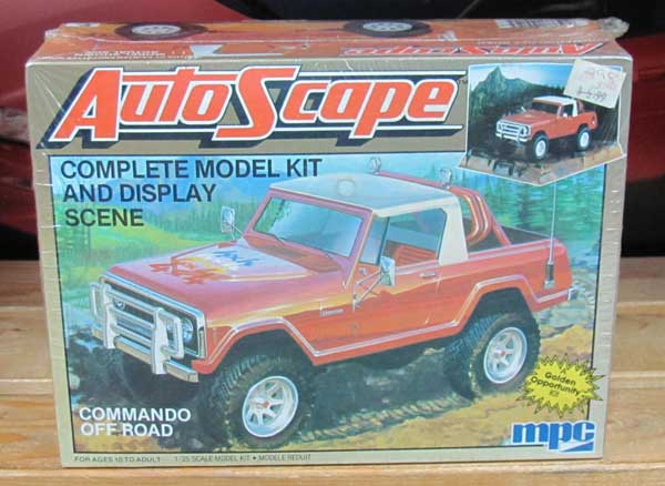 MPC "AutoScape" Jeep Commando Original 1984 Issue Kit Sealed