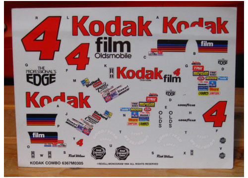 # 4 Kodak Rick Wilson 1987 Monogram