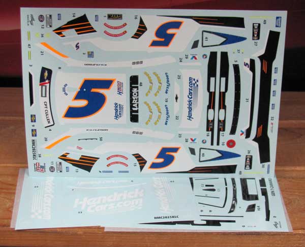 # 5 Kyle Larson Coke 600 Indy Scheme 2025 Camaro Powerslide