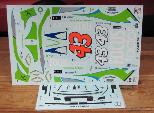 #43 Focus Factor Erik Jones 2022 Darlington Winner Powerslide