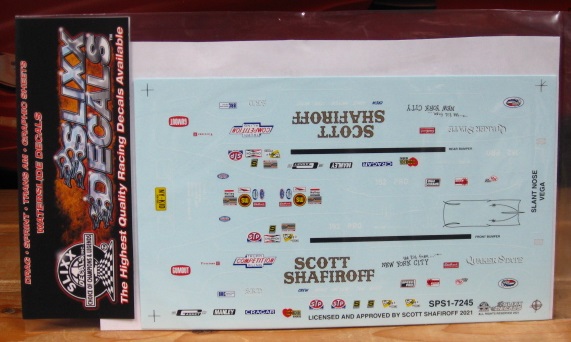 Slixx #7245 Scott Shafiroff's Slant Nose Vega Pro Stock