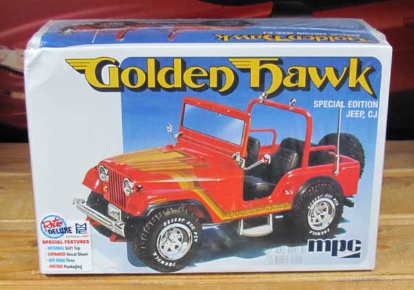 MPC Golden Hawk Jeep CJ Kit 2022 Issue Sealed
