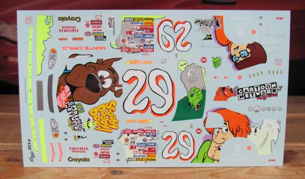 #29 Scooby Doo 1997 Powerslide #438