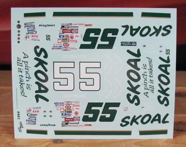 #55 Skoal Benny Parsons 1983 Buick Powerslide #441