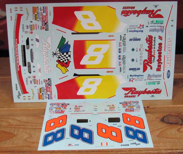 # 8 Raybestos Jeff Burton 1995 Thunderbird Powerslide #440