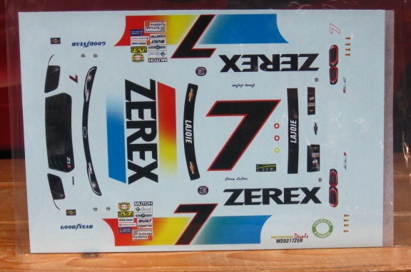 # 7 Zerex Corey Lajoie Darlington 2021 Camaro MPR