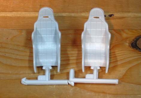 Stock Car Racing Seat Lot of 2