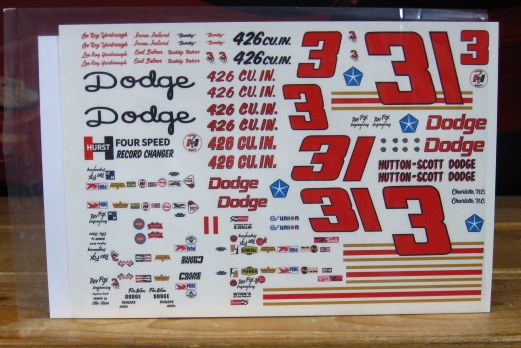 #3/31 Ray Fox Dodge 1965-67 PPP