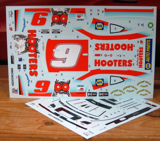 # 9 Hooters Chase Elliott 2022 Camaro Powerslide