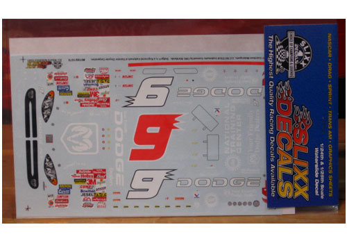 # 9 Dodge Bill Elliott 2001 Slixx