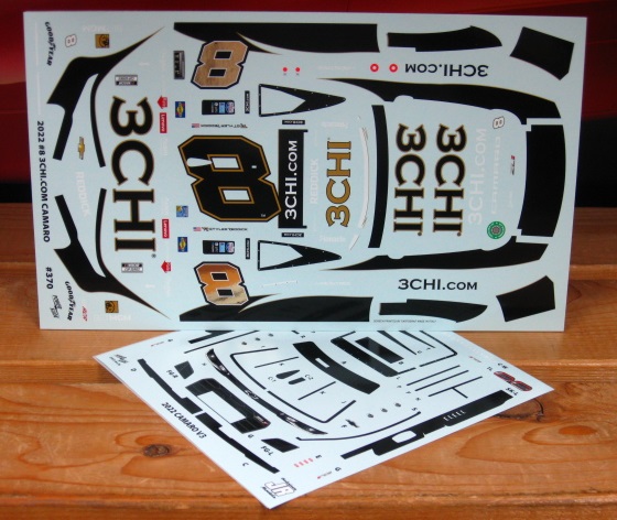 # 8 3CHI Tyler Reddick 2022 Camaro Powerslide #370