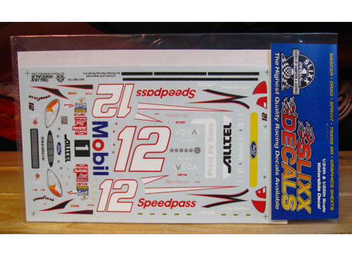 #12 Speedpass Ryan Newman 2002 Slixx