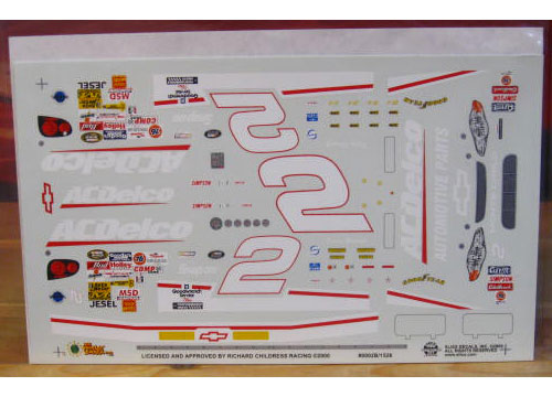 # 2 AC Delco Kevin Harvick 2000 Slixx