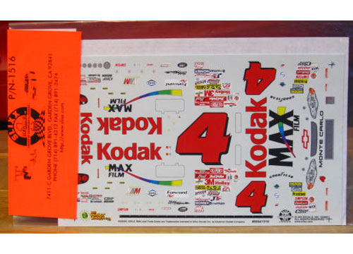 # 4 Kodak Bobby Hamilton 2000 Slixx