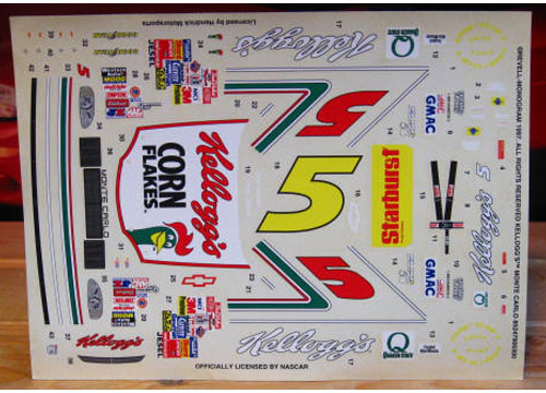 # 5 Kelloggs Terry Labonte 1997 Monogram