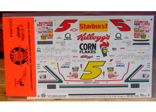 # 5 Kelloggs Terry Labonte 1997 Slixx