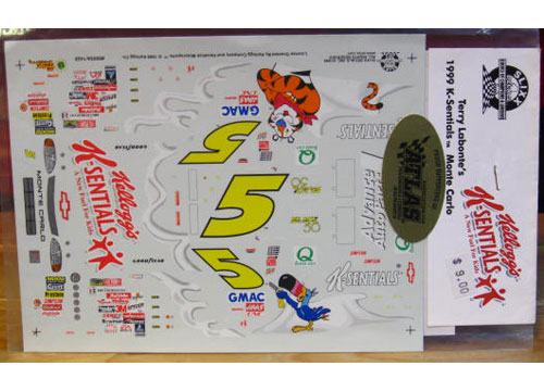 # 5 K-Sentials Terry Labonte 1999 Slixx
