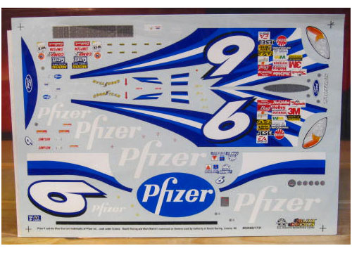 # 6 Pfizer Mark Martin 2002 Slixx