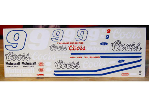 # 9 Coors Bill Elliott 1988 Fred Cady #614