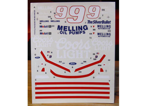 # 9 Coors Light Bill Elliott 1991 Mooseworks