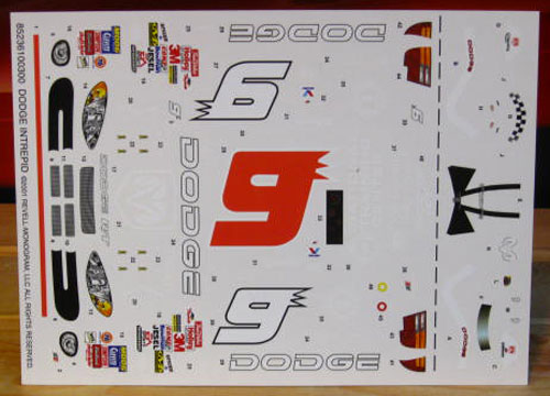 # 9 Dodge Bill Elliott 2001