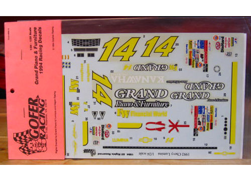 #14 Grand Piano John Andretti 1994