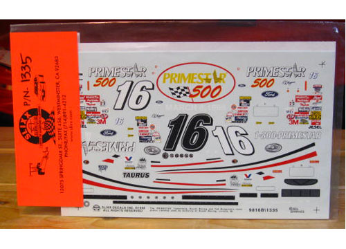 #16 Primestar 500 1998 Slixx