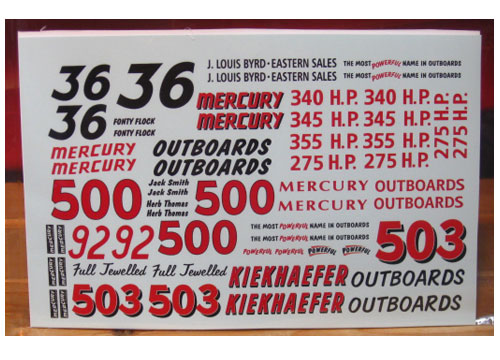 #500/36/92 Kiekhaeffer Mercury Outboards Chrysler Sheet #4 PPP