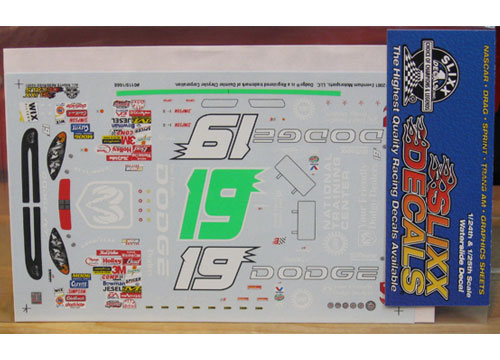 #19 Dodge Casey Atwood 2001 Slixx